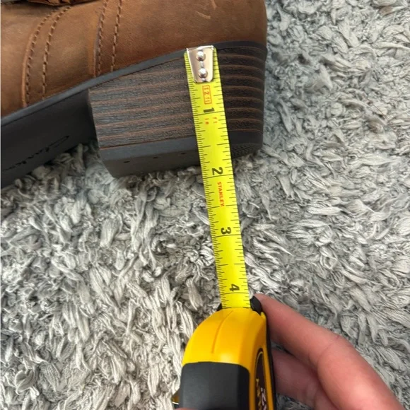 Clark’s Women’s Leather Adreena Brown Ankle Boots - Picture 2 of 4